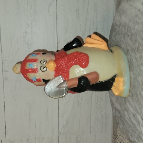Vintage | Christmas Penguin Blow Mold Figurine - Picture 10 of 12